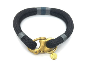 Oonalfie Petite Rope Dog Collar - Northern Lights