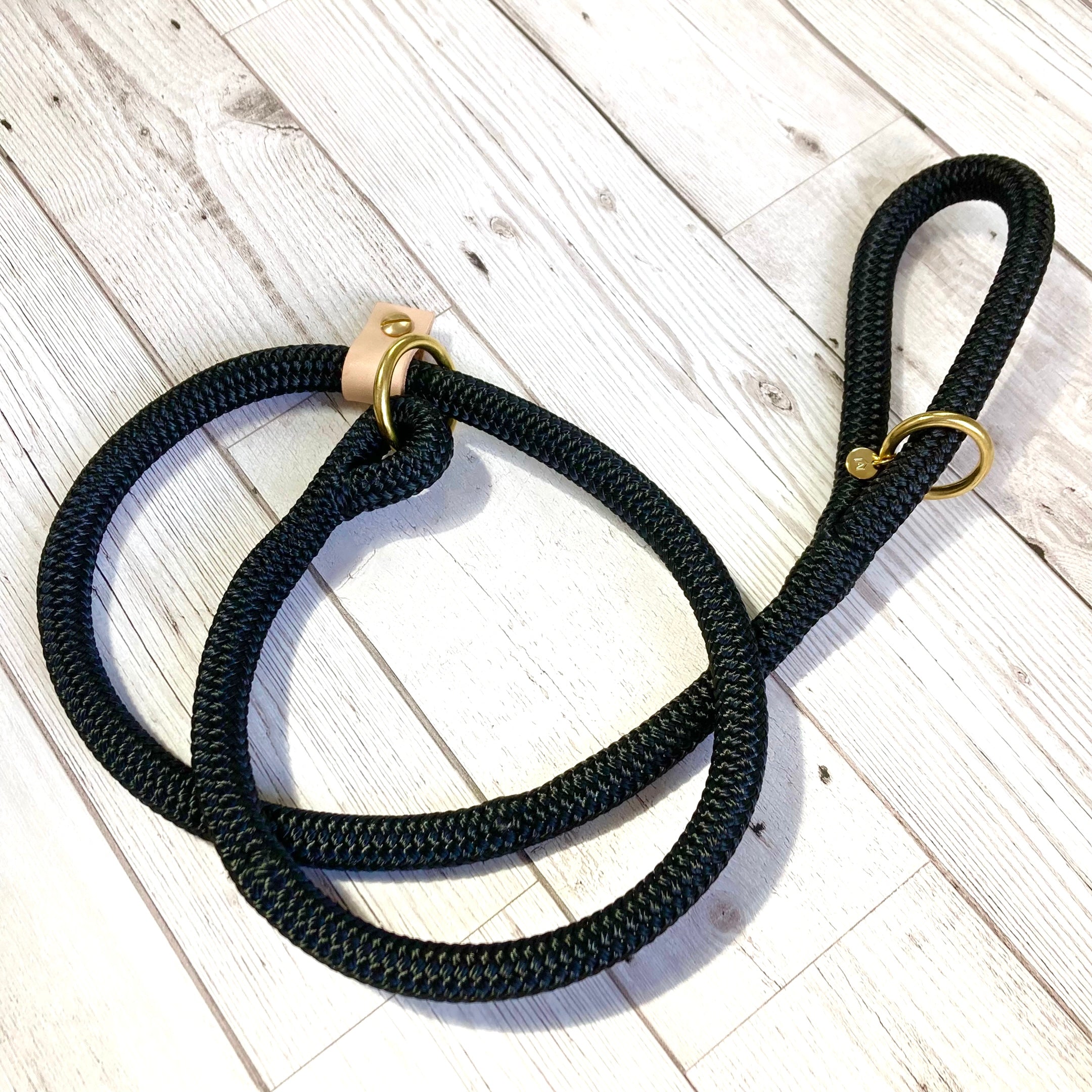 Luxury Rope Dog Slip Lead - 12mm