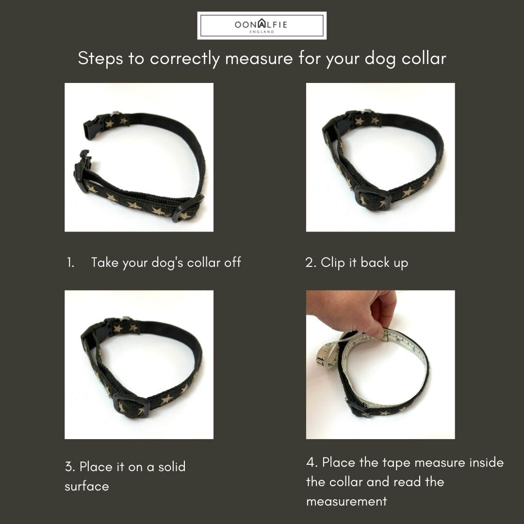 Classic Rope Dog Collar - Silver Birch