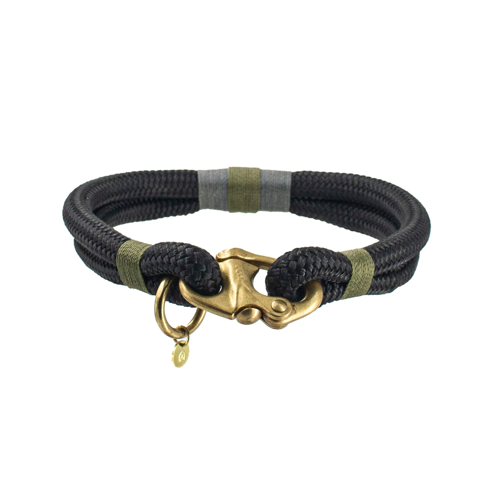 Luxury Rope Dog Collar - Enchanted Forest