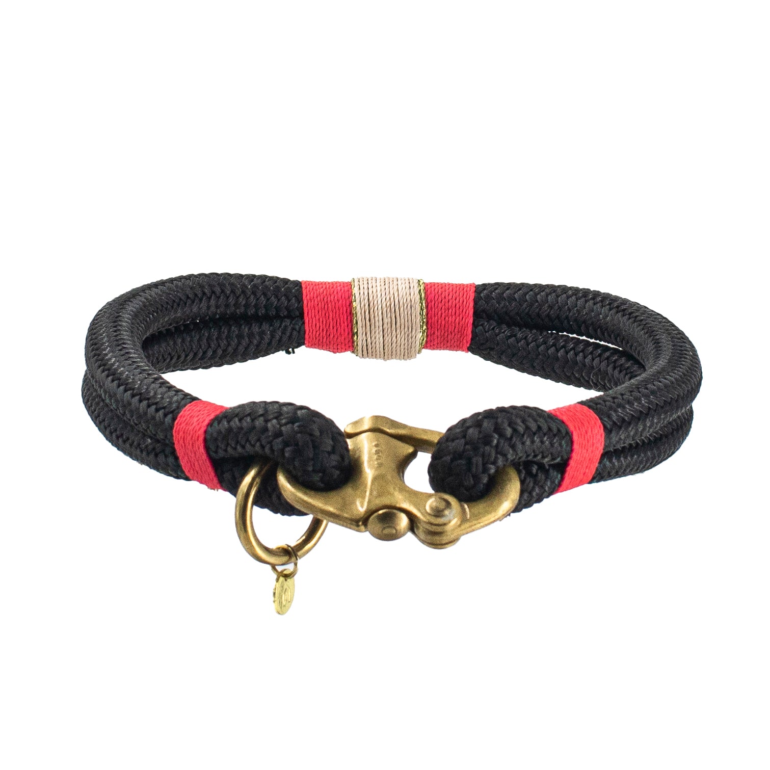 Luxury Rope Dog Collar - Bahamas