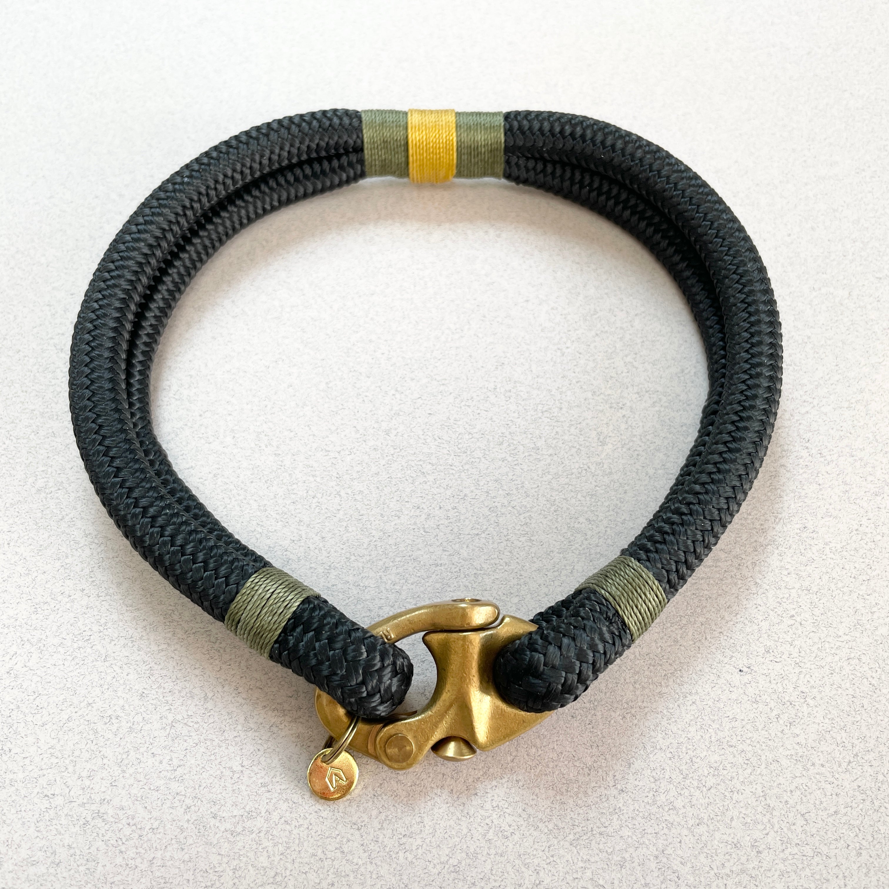 Luxury Rope Dog Collar - Sandringham