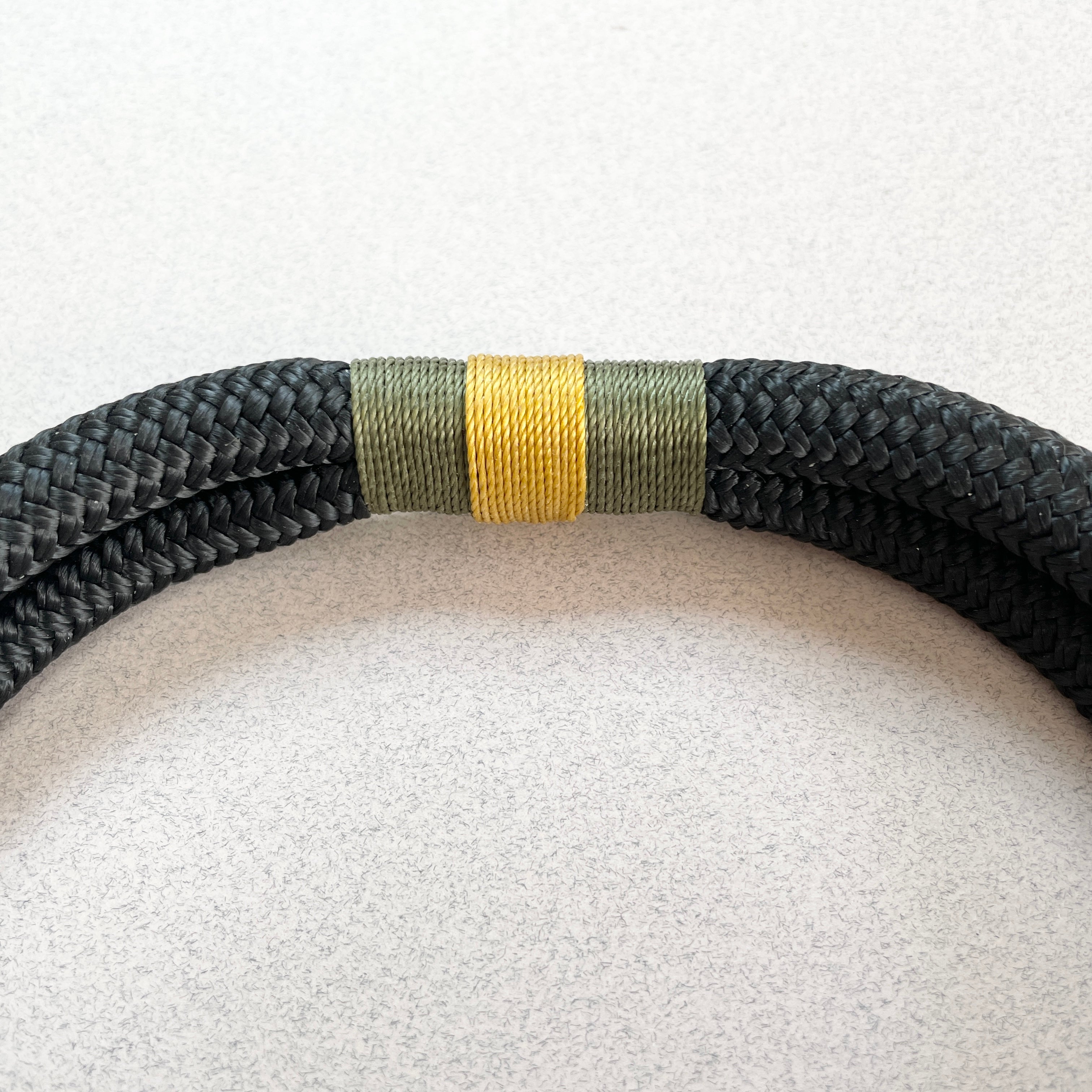 Luxury Rope Dog Collar - Sandringham