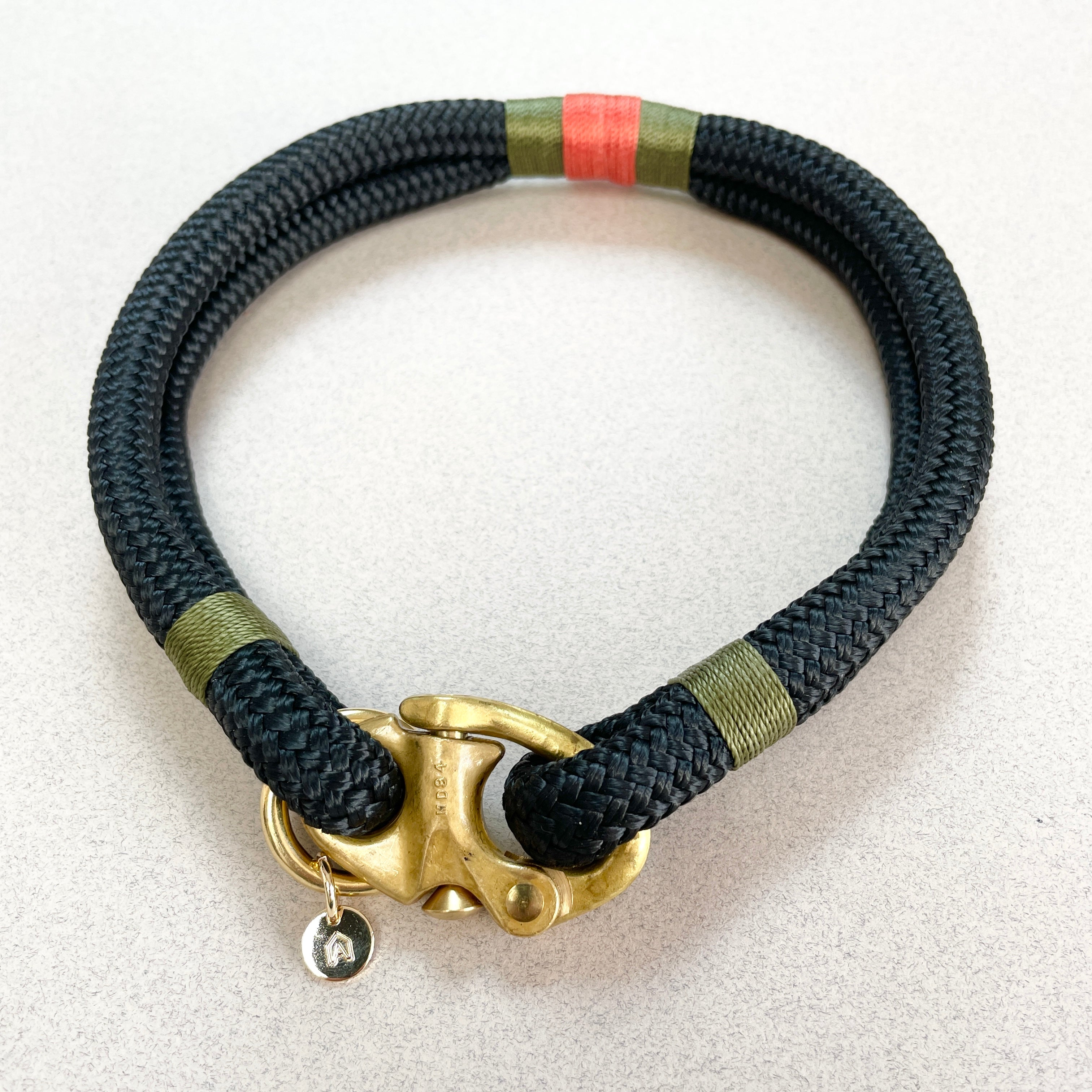 Luxury Rope Dog Collar - Dumfries