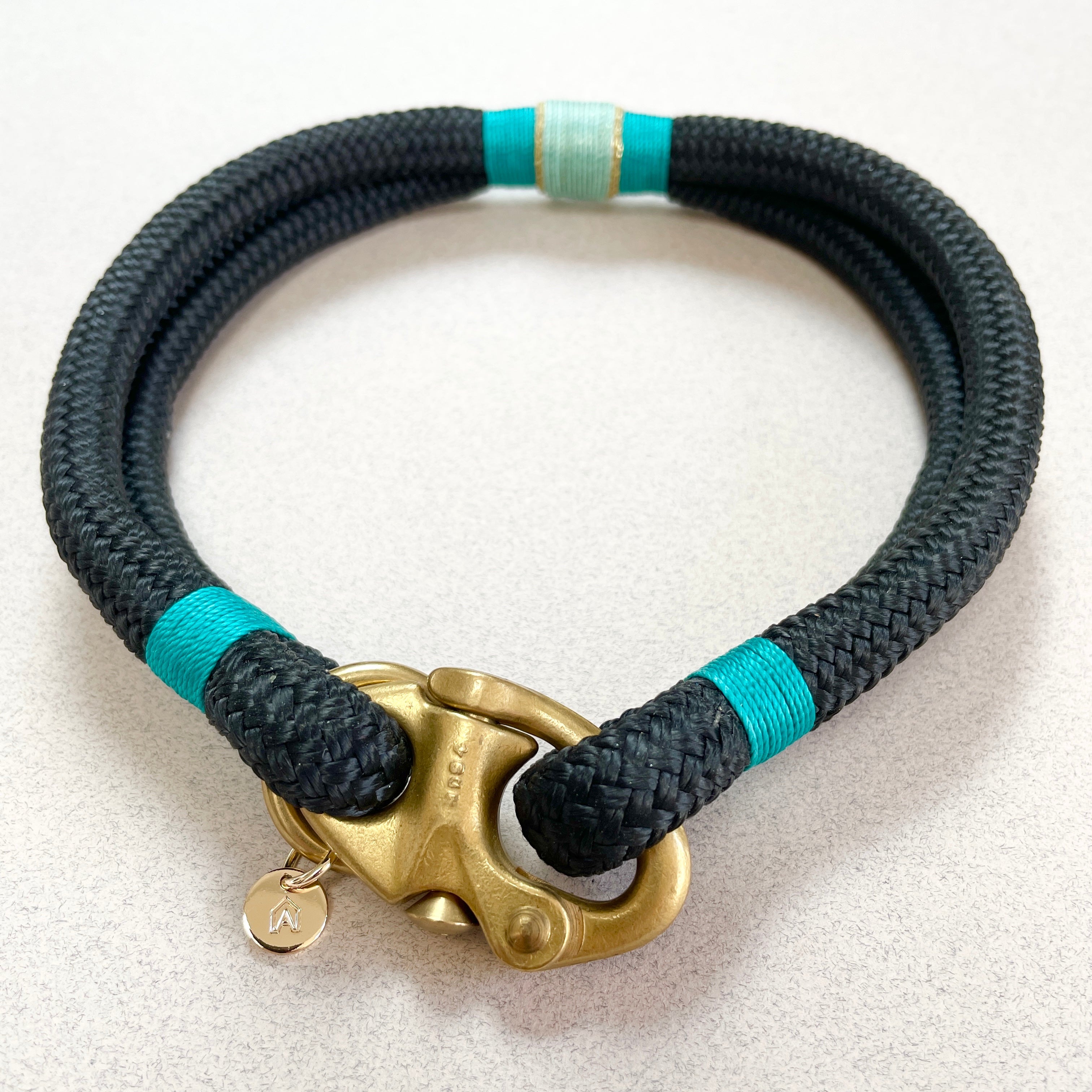 Luxury Rope Dog Collar - Copacabana