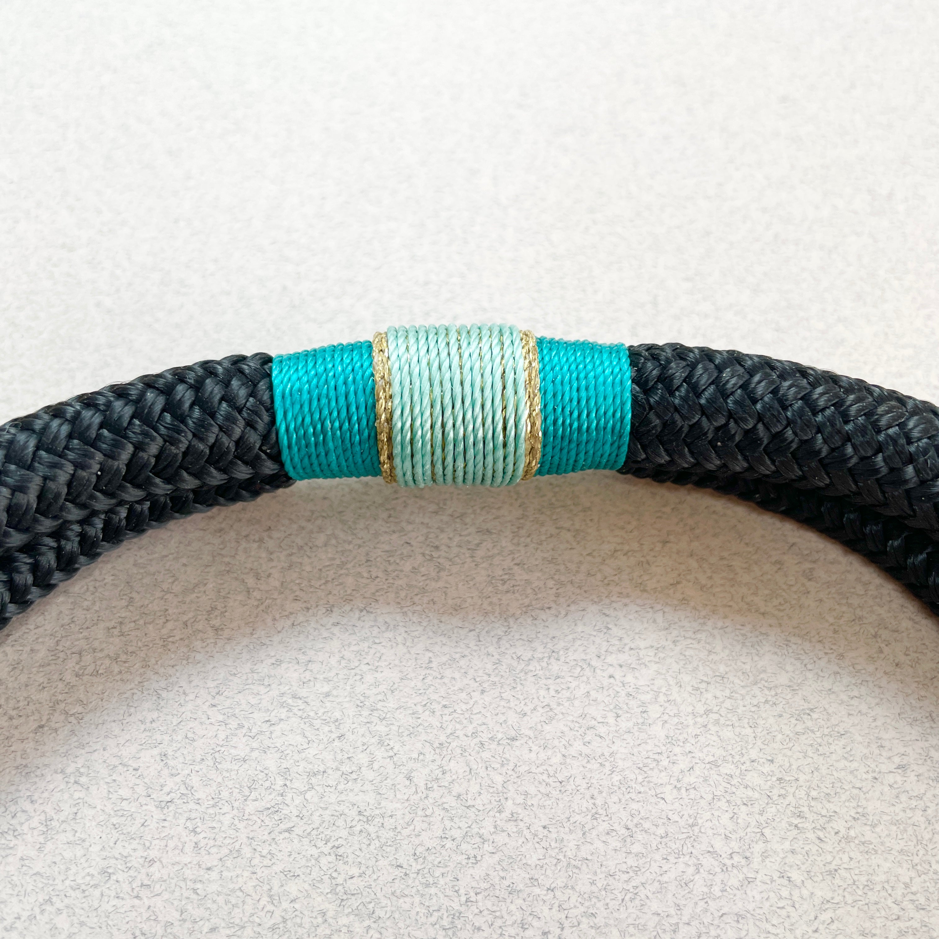 Luxury Rope Dog Collar - Copacabana