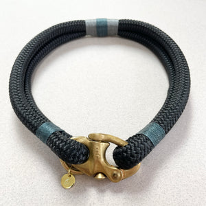 Classic Rope Dog Collar - Northern Lights