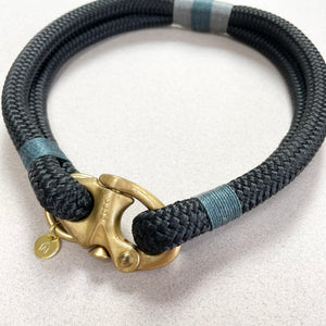 Classic Rope Dog Collar - Northern Lights