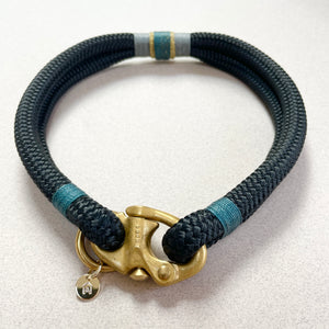 Luxury Rope Dog Collar - North Star