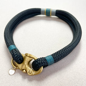 Luxury Rope Dog Collar - North Star