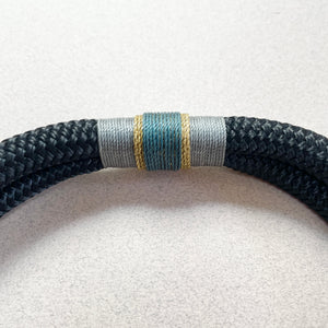 Luxury Rope Dog Collar - North Star