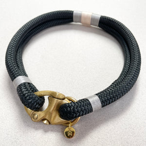 Classic Rope Dog Collar - Seychelles