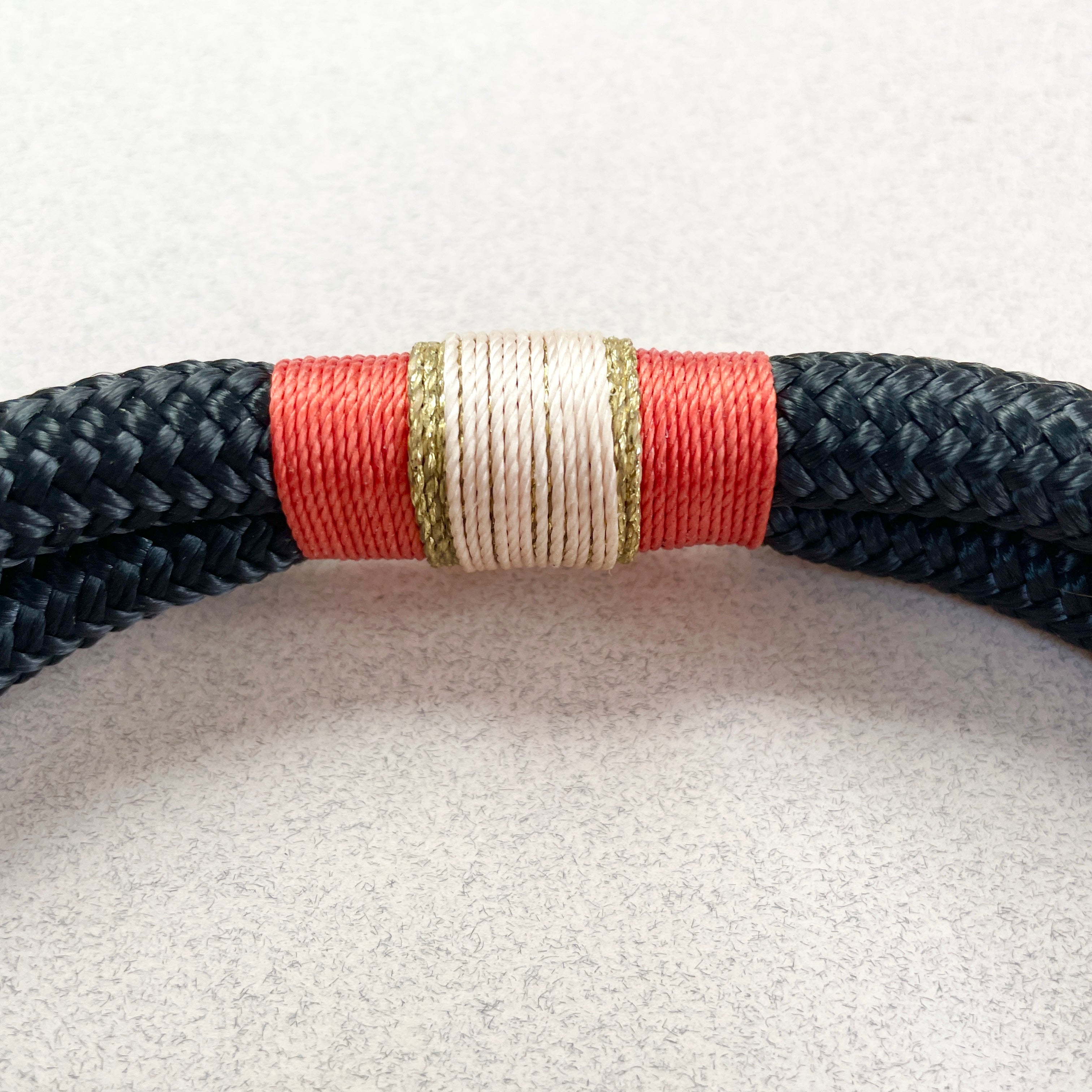 Luxury Rope Dog Collar - Himalayan
