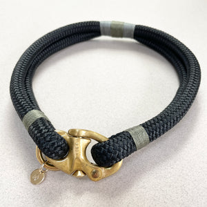 Luxury Rope Dog Collar - Enchanted Forest
