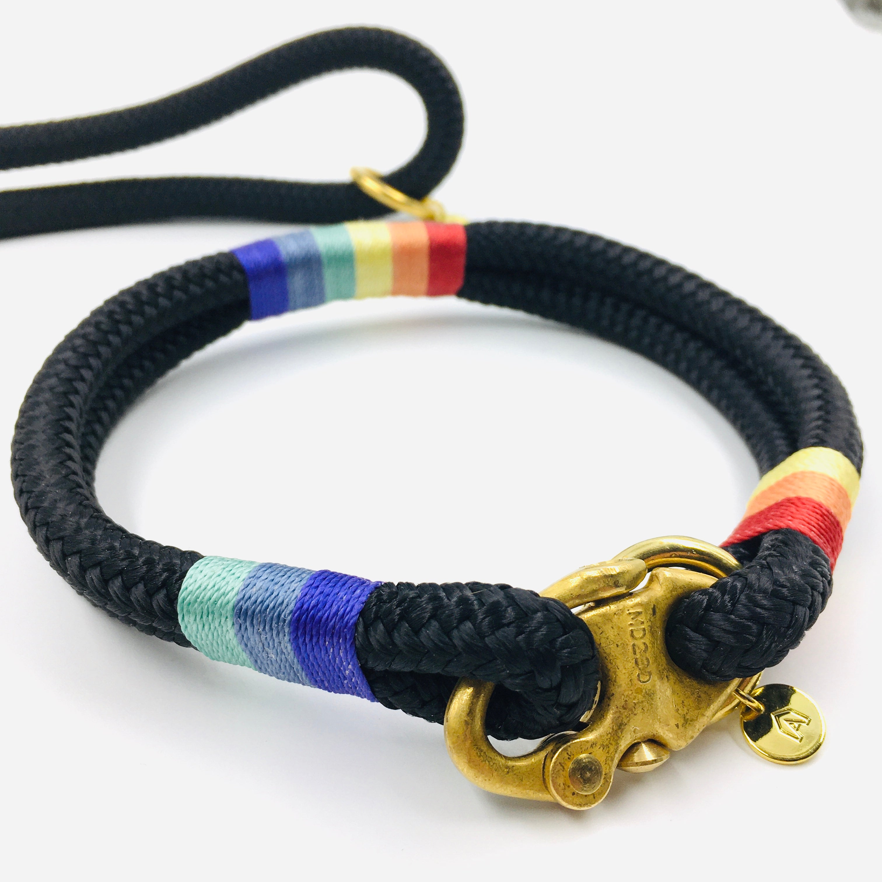 Oonalfie Rainbow Dog Collar