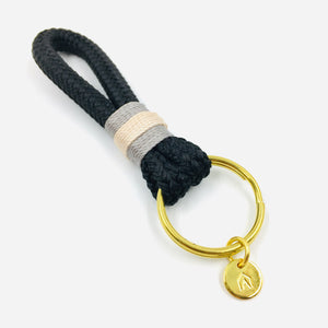Luxury Rope Keyring - Seychelles Pink