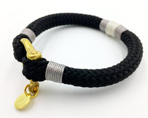 Men's Rope Bracelet - Silver Birch