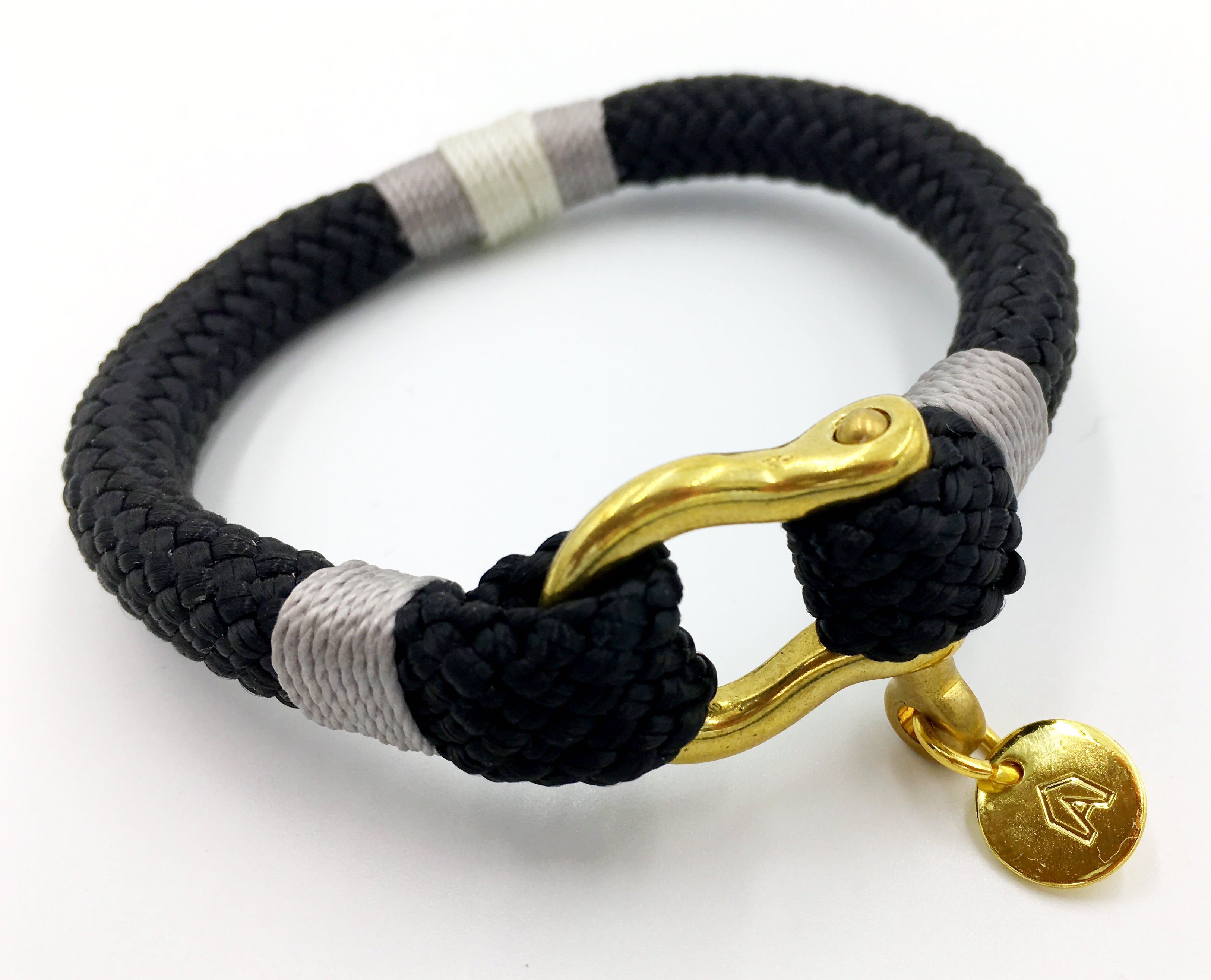 Men's Rope Bracelet - Silver Birch