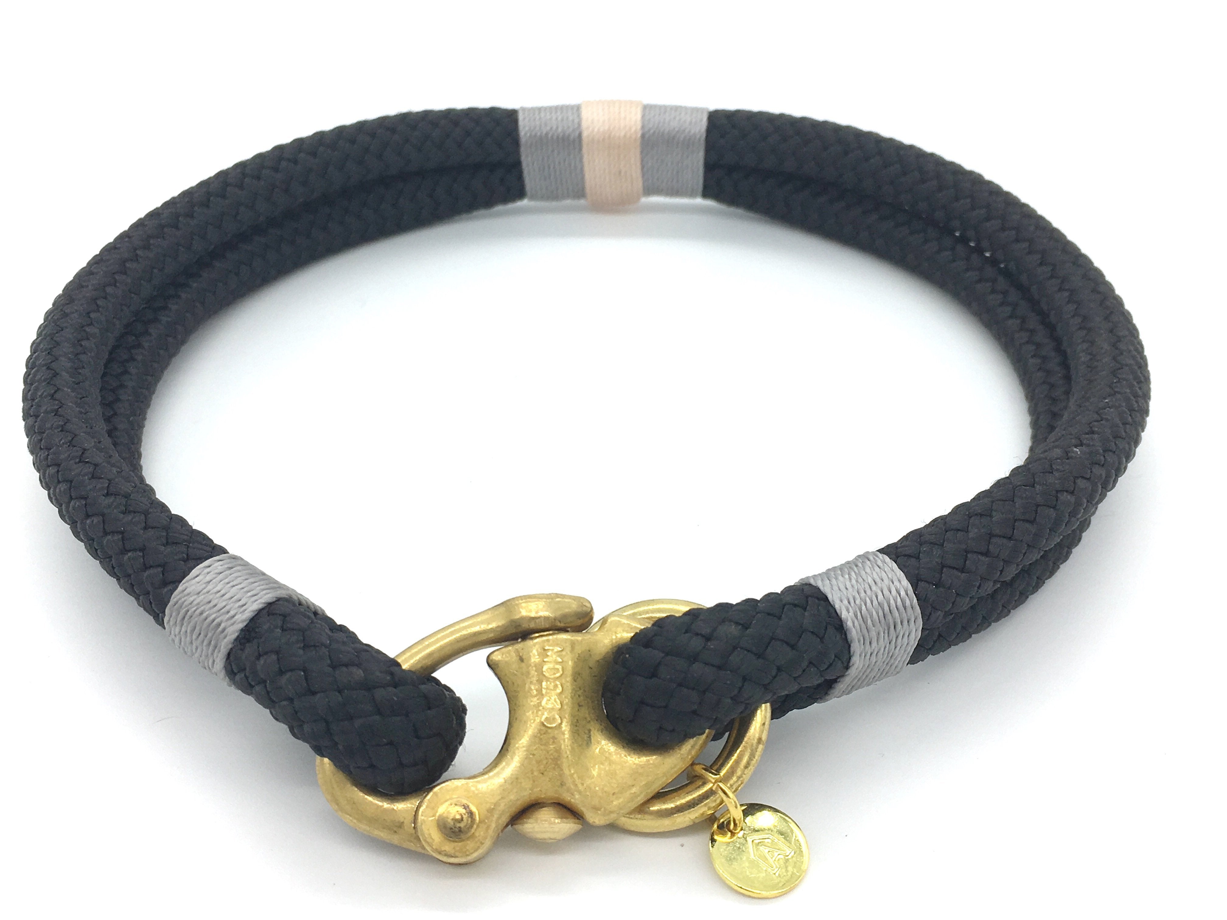 Petite Rope Dog Collar - Seychelles