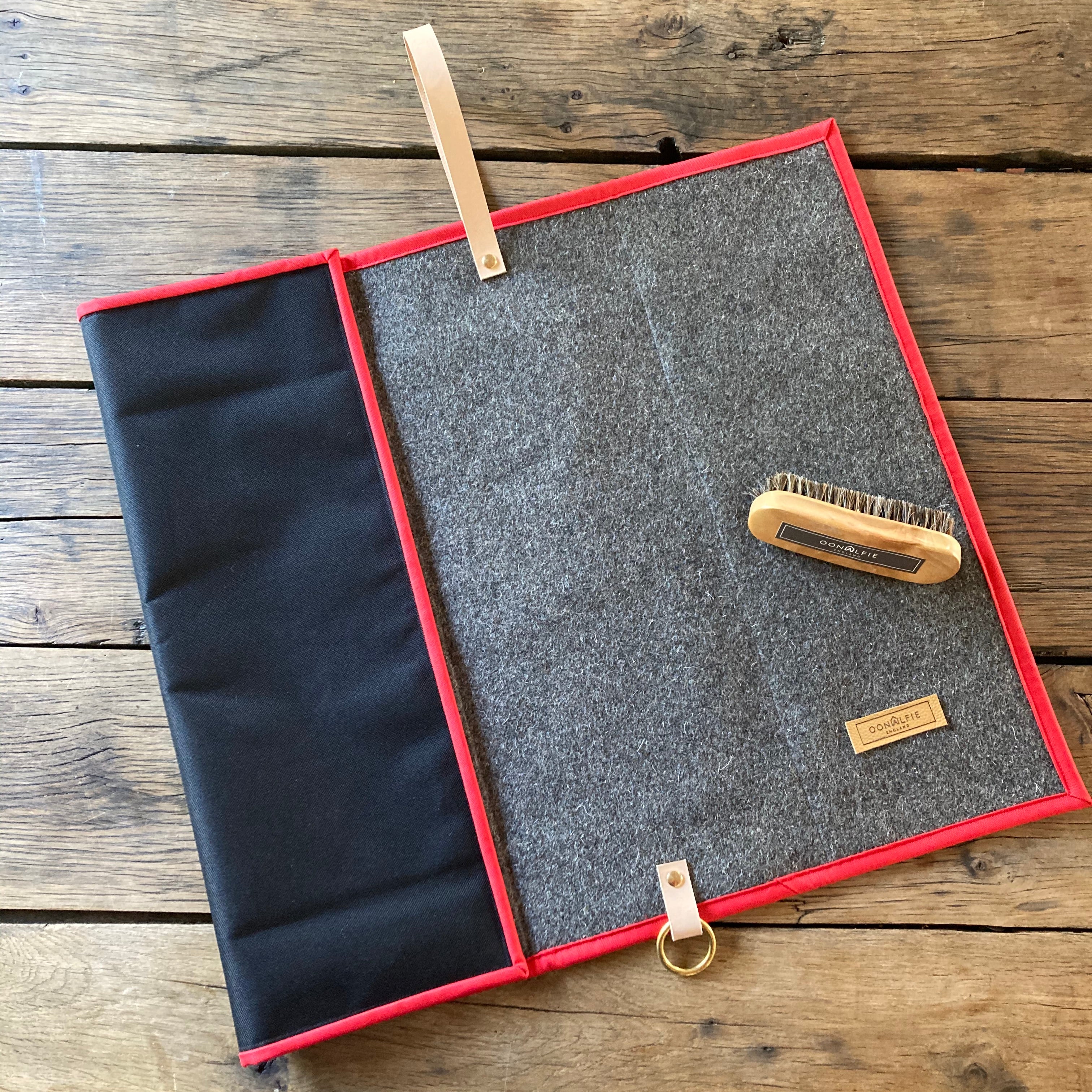 Dog Settle Mat - Shanghai Red