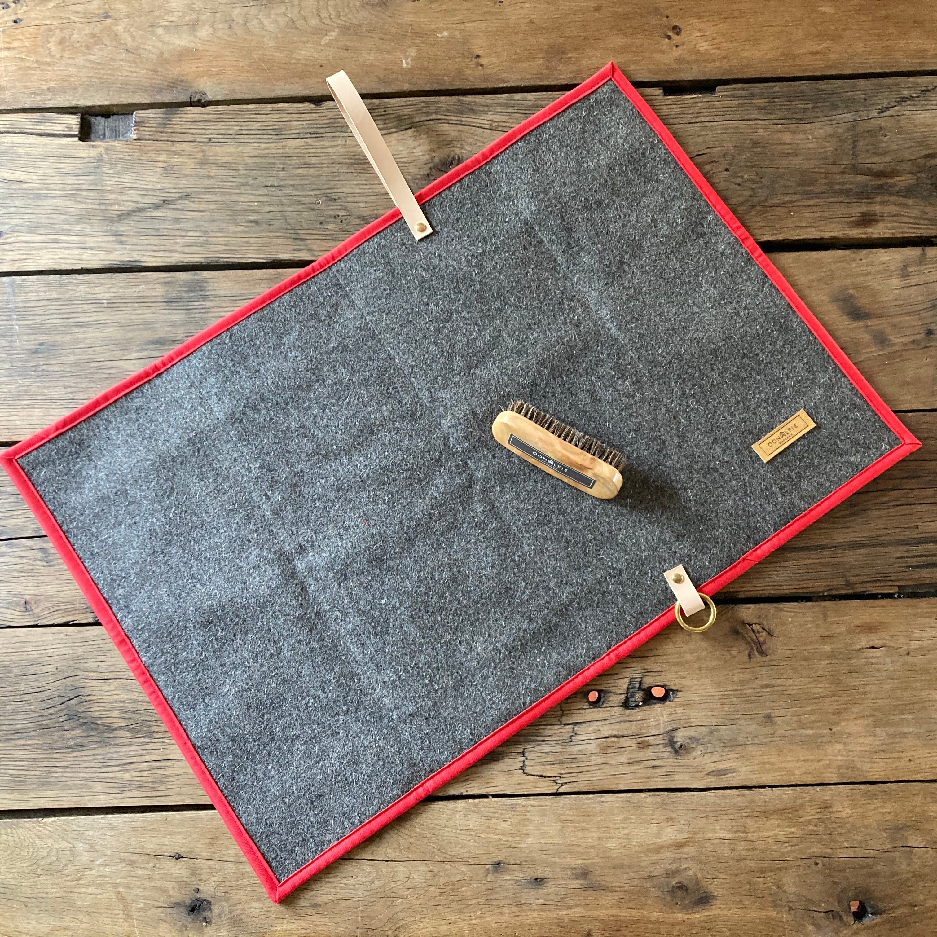 Dog Settle Mat - Shanghai Red
