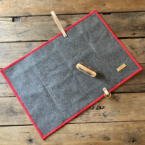 Dog Settle Mat - Shanghai Red