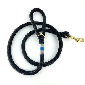 Luxury Clip Dog Lead - Summer '21 Collection - Rio Blue