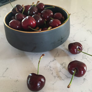 Luxury Black Snack Bowl