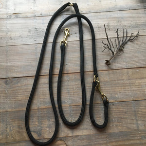 multiway lead for dog.  Suitable lead for walking two dogs together.  Specialist lead makers. UK designed and made